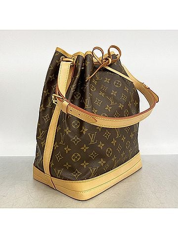 Louis Vuitton Louis Vuitton Monogram Noe Shoulder Bag M42224 Brown Women's (view 2)