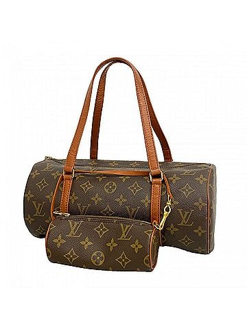 Louis Vuitton Louis Vuitton Monogram Papillon 30 Handbag M51385 Brown Women's (view 1)