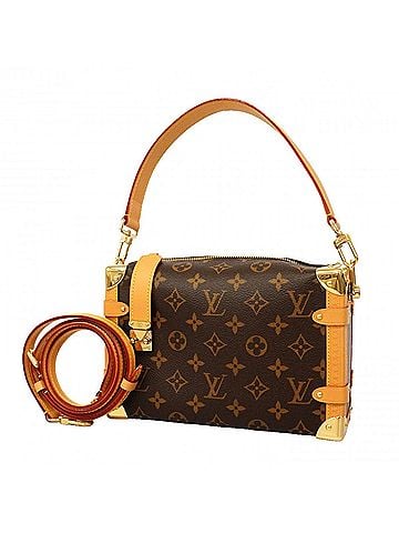 Louis Vuitton Louis Vuitton Monogram Side Trunk MM Handbag M46358 Brown 2-way bag for women (view 1)