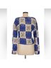 Zara Graphic Blue Ivory Sweater Vest Size M - photo 6
