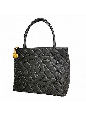 Chanel Chanel Tote Bag, Reissue Tote, Caviar Leather, Black, Women's (view 1)