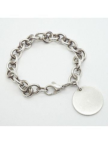 Tiffany & Co. Tiffany &amp; Co. Return to Circle Bracelet, Sterling Silver 925, Women's, OP010386 (view 2)