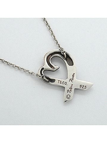 Tiffany & Co. Tiffany &amp; Co. Loving Heart Necklace, Sterling Silver 925, Women's, OP002685 (view 2)
