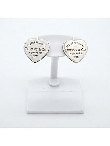 Tiffany & Co. Tiffany &amp; Co. Return to Heart Sterling Silver Earrings for Women (view 2)
