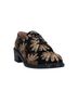 Laurence Dacade Floral Black Gold Flats Size 10 - photo 1