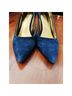 Nine West Blue Heels Size 7 1/2 - photo 3