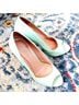 BCBGeneration 100% Leather Green Heels Size 6 - photo 3