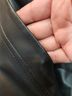 Diane von Furstenberg Black Leather Skirt Size 4 - photo 7