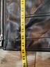 Diane von Furstenberg Black Leather Skirt Size 4 - photo 4