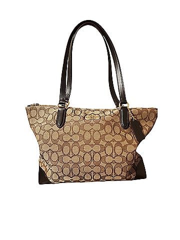 Coach Leather Tote (view 1)