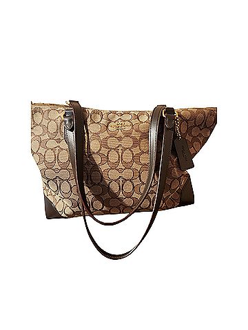 Coach Leather Tote (view 2)