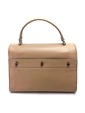 Saint Laurent SAINT LAURENT Saint Laurent Paris 368229 Muse Toe Handbag Shoulder Bag Leather Women's Beige (view 2)