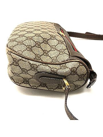 Gucci GUCCI 001115 0918 GG Plus Webbing Line Pochette Shoulder Bag Leather Women's Old Gucci (view 2)