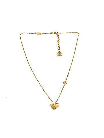 Louis Vuitton LOUIS VUITTON M62809 Rocky Key Pendant Necklace, Women's, Gold (view 1)