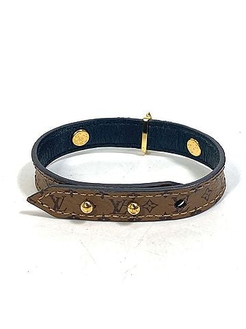 Louis Vuitton LOUIS VUITTON M6597F Monogram Reverse Bracelet Blooming Canvas Women's Brown (view 2)