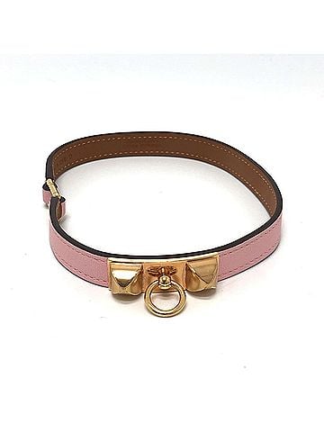 Hermès HERMES Rival Double Tour 2-Row Bracelet Swift Women's Pink (view 1)
