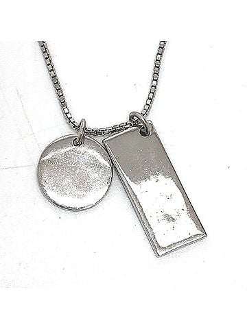 Christian Dior Christian Dior Dior Trotter Number 2 Plate Pendant Necklace Metal Women's Blue OR-231121-46 (view 2)