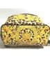 Versace Black Yellow VERSACE Leopard Backpack Leather Women's Yellow One size - photo 4