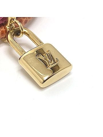 Louis Vuitton LOUIS VUITTON Louis Vuitton Bracelet Keep It Twice Leather Men's Women's Pink M-231210-5 (view 2)