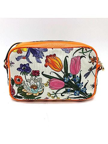 Gucci GUCCI 550147 Flora Shoulder Bag Canvas Leather Women's Multicolor (view 2)
