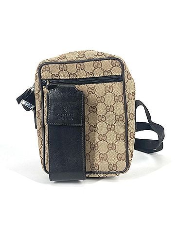 Gucci GUCCI 018-1619 Pochette GG with pouch, crossbody shoulder bag, canvas, leather, women's, beige (view 1)