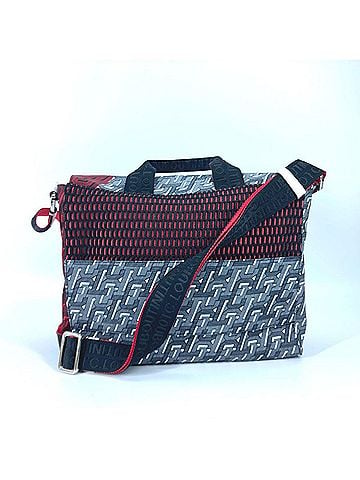 Christian Louboutin Christian Louboutin 1205006 Rubiclic Bag Handbag Shoulder Nylon Leather Men's Red G-240110-15 (view 1)