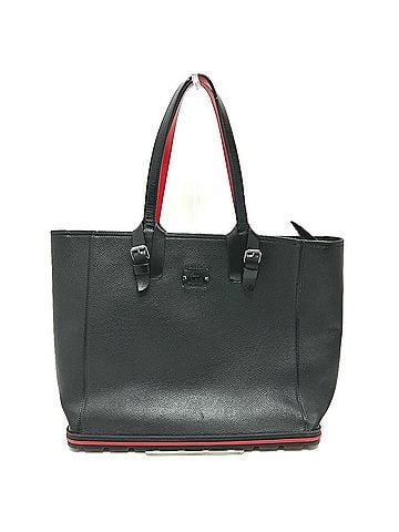 Christian Louboutin Christian Louboutin Logo Shoulder Bag Tote Leather Men's Black (view 1)