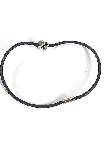 Louis Vuitton LOUIS VUITTON MP1714 Monogram Eclipse Necklace Double Bracelet Choker Canvas Women's Navy (view 1)