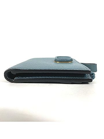 Valentino VALENTINO TW2P0T46RQR V Compact Wallet Bi-fold Leather Men's Blue G-240510-56 (view 2)