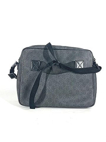 Gucci GUCCI 169933 GG Supreme Shoulder Bag Canvas Leather Men's Black OT-240618-61 (view 1)