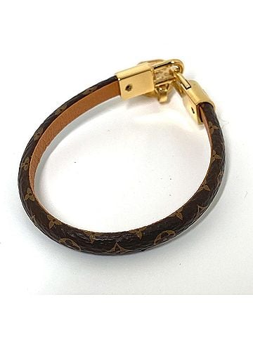 Louis Vuitton LOUIS VUITTON M6442F Monogram Bracelet LV Tribute Boite Chapeau Canvas Women's Brown (view 2)