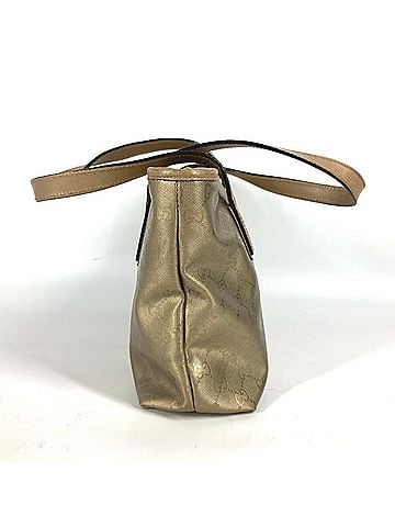 Gucci GUCCI 211138 GG IMPRIME Tote Bag Shoulder Leather Men's Gold G-240710-18 (view 2)