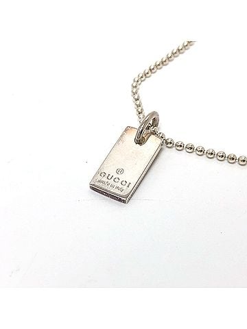 Gucci GUCCI Tag Bracelet SV925 Women's Silver T-240701-18 (view 1)