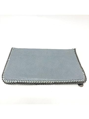 Stella McCartney Stella McCartney Bi-fold Second Bag Clutch Fabric Women's Blue T-240701-10 (view 1)