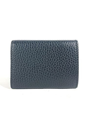 Gucci GUCCI 523277 GG Marmont Compact Wallet Tri-fold Leather Women's Black E-240628-15 (view 2)