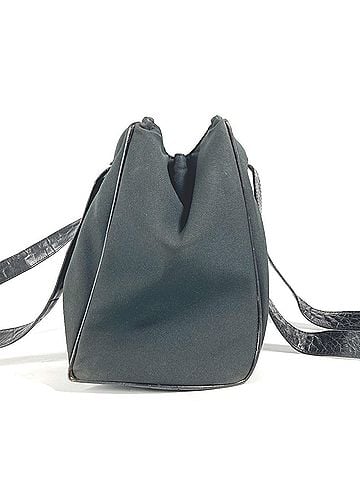 Versace VERSACE Medusa Shoulder Bag Tote Canvas Leather Embossed Women's Black (view 2)
