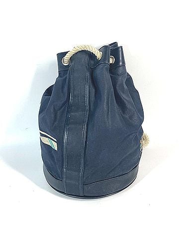 Gucci GUCCI 1.112 Marine Shoulder Bag Leather Coated Canvas Women's Navy (view 2)
