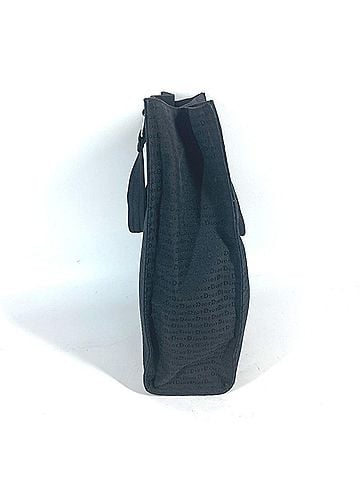 Christian Dior Christian Dior Dior Shoulder Bag Tote Leather Canvas Women's Black L-240725-3 (view 2)