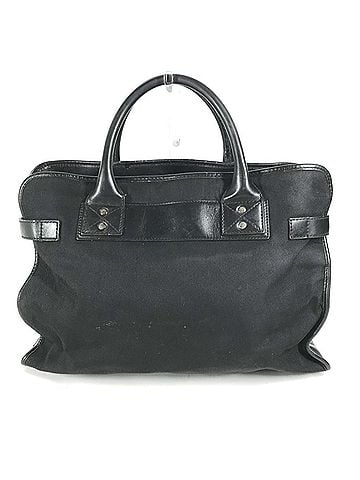 Gucci GUCCI 246410 Handbag Tote Bag Nylon Leather Men's Black (view 2)