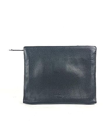 Valentino Garavani Valentino Garavani Studded Pouch with Handle Clutch Bag Leather Men's Black (view 1)