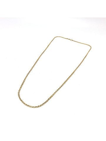 Christian Dior Christian Dior Dior Long Chain Necklace Metal Women's Gold T-240901-17 (view 1)