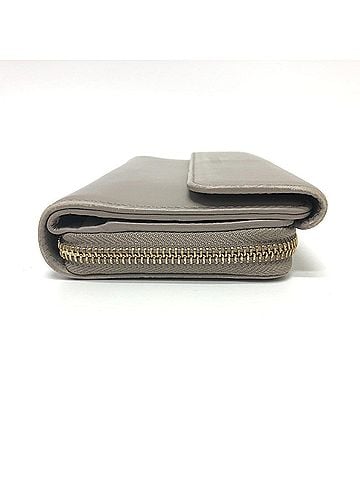 Gucci GUCCI Continental Wallet, Long Leather, Women's, Gray, T-240901-5 (view 2)