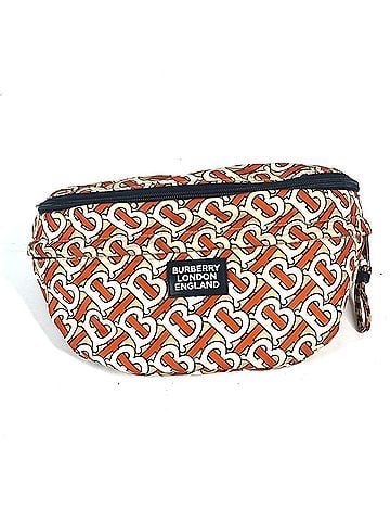 Burberry BURBERRY Body bag, waist pouch, belt TB backpack, rucksack, nylon, men's, women's, orange (view 2)