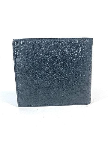 Gucci GUCCI 700464 Wallet Horsebit Compact Bi-fold Leather Men's Black E-240925-12 (view 1)