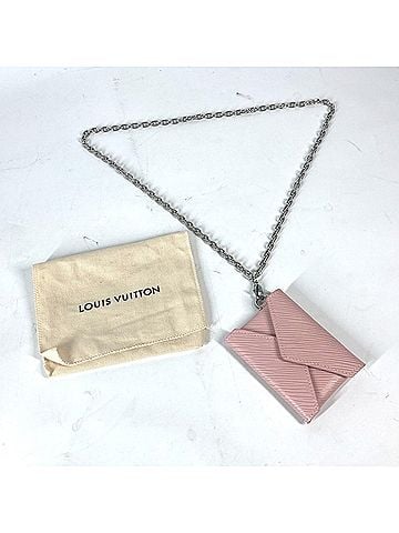 Louis Vuitton LOUIS VUITTON Louis Vuitton M68557 Epi Kirigami Necklace Pouch Wallet/Coin Case Wallet Leather Women's Pink (view 2)