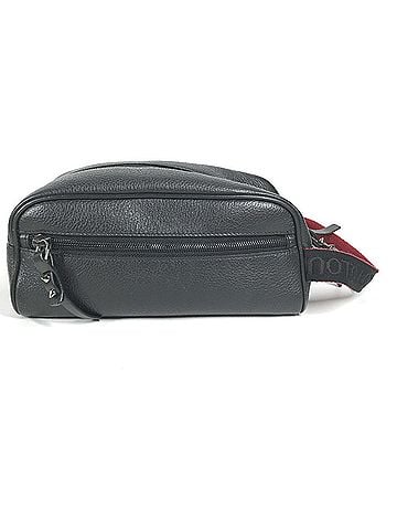 Christian Louboutin Christian Louboutin 1205142 Blaster Bag with Strap Clutch Pouch Second Leather Men's Black (view 1)