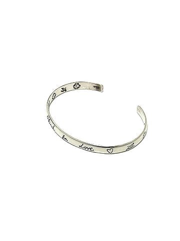 Gucci GUCCI 454287 Blind for Love Bangle SV925 Women's Silver (view 1)