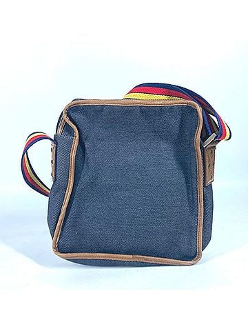Fendi FENDI Fendi Pochette Shoulder Bag Denim Men's Women's Blue L-241107-2 (view 1)