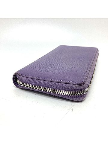 Gucci GUCCI 307984 Bamboo Tassel Round Long Wallet Leather Women's Purple T-241101-9 (view 2)