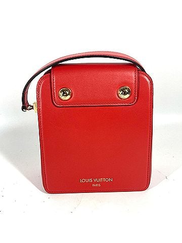 Louis Vuitton LOUIS VUITTON M82215 LV S Lock Bag XL Handbag Shoulder Leather Women's Rouge Red OT-241204-19 (view 2)
